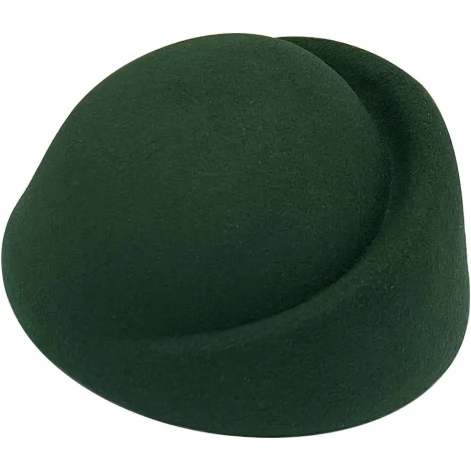 Women  Cap Stewardess Pillbox Hat  Fascinator Base Church Wedding Winter