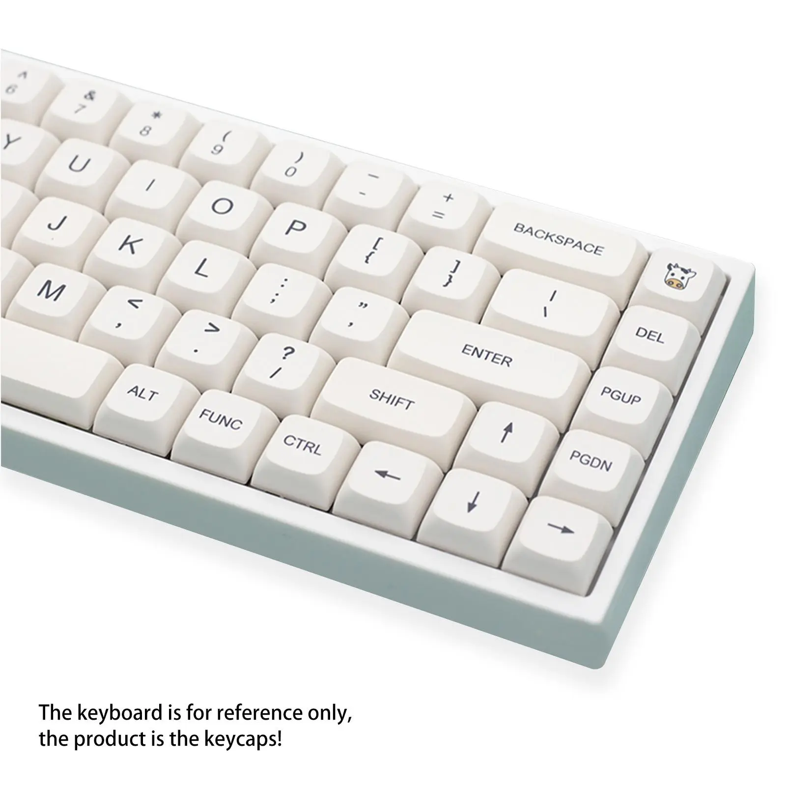 PBT Keycap, 1 Set Keycap, 75% Keyboard Keycap Set for 61/64/68/84/87/100/104/108 Cherry MX Mechanical Keyboard, Gaming Keyboard Keycap, Keyboard Accessories