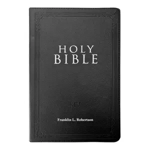 Custom KJV Black Standard Size Holy Bible Small Print - TIktok