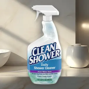 Clean Shower Fresh Clean Daily Shower 60fl oz - Daily Shower Cleaner, Fresh Clean Scent, 60fl oz, for Showers, Easy to Use