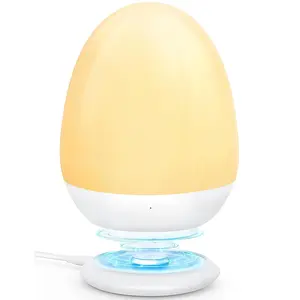 Night Lights for  Room, Egg Light for  with   Pad, Dimmable  Night Light with 1H Timer &  Control, ABS+PC LED Egg Night Light for , Up to 200H