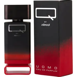 Armaf Q Uomo EDP Luxurious Spray-On Masculine Non-Sweet Men's Fragrance, 3.4oz Earthy-Woody Aroma with Grapefruit Mix, Animalic Finish, New In Box, Daily Wear Fragrances