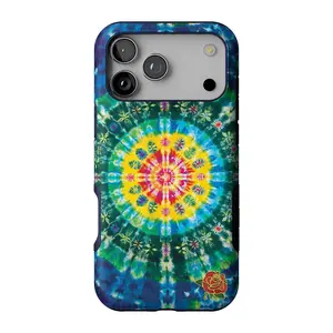Casely iPhone 17 Pro Max Case | Veneta Tapestry | Grateful Dead Tie Dye | Bold Protective Design | Compatible with MagSafe
