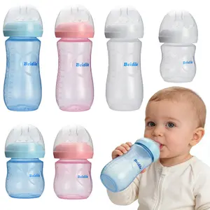 Baby Feeding Bottle 330ML & 125ML, Drop-Proof Design, Ultra Lightweight, Wide-Neck for Easy Cleaning, Ideal for Baby Feeding, Breastfeeding Bottle