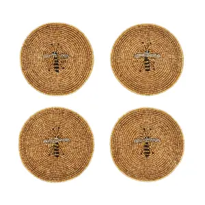 Stripey Bee Coasters