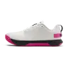 NOBULL Women's Outwork Flex Shoe in Classic White Pink Glo - OG Strength Training Shoe, Durable Gym Trainer, Lifting Sneaker