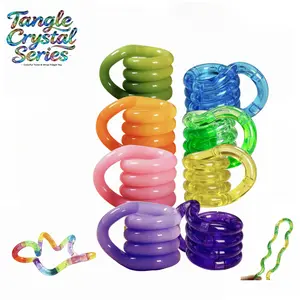 Tangle Crystal Series – Colorful Twist & Wrap Fidget Toy