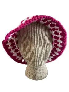 Crochet Bucket Hats - Strawberry Shortcake
