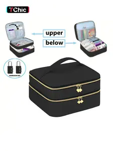 Locking Storage Box Travel Bag for Toys Receive Bag Game Toys Storage Bags，Discreet Bag for Toys，rivate Toy Storage Bag Box for Women and Men，Foldabl Lockable Adult Toy Organizer for Discreet Storage Privacy Protection