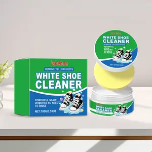 Jakehoe Shoe Cleaner Paste, Gentle Cleaning for Sports Shoes, Sneaker Stain Remover, Removes Stains, Surface Cleanse, Effective Shine Enhancer