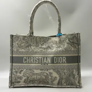 Pre-owned Dior canvas tote bag