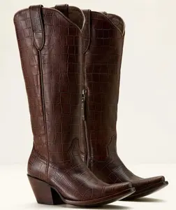 WOMEN’S CASANOVA LUXE ESPRESSO CROC PRINT 10061831