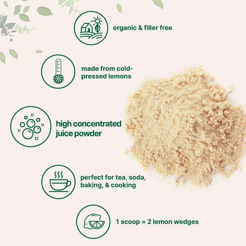 Micro Ingredients Organic Lemon Juice Powder