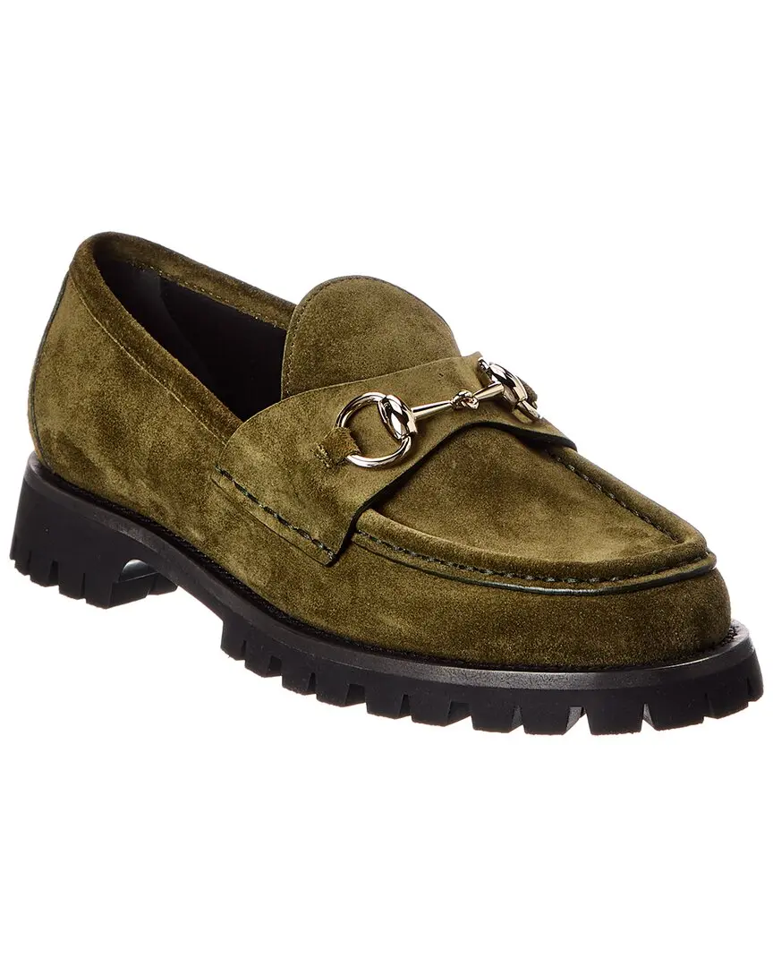 Gucci Horsebit Suede Loafer Gucci Horsebit Suede Loafer