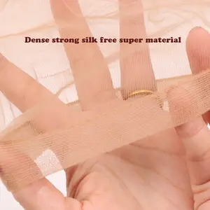 Wig Cap 2pcs(1 Packs) For Lace Front Wig Transparent Wig Cap For Women Haircare Heatless