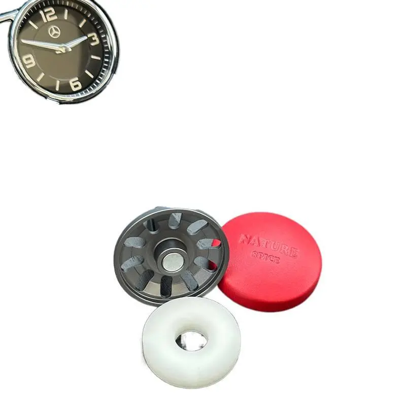6x6cm Fiber Leather-Look Car Aromatherapy Clip-On Set Bulk Pack - Premium Leather-Look Finish, Simply Clip On Vent, Compact Discreet Design, Odor Control, Long-Lasting, Smoke/Food/Musty Odor Eliminator, Family Value Pack