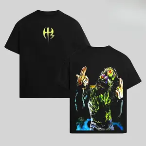 [ 🎉 Sale Up To 50%] [WWE] Jeff Hardy Hardy Boyz WWE Vintage Graphic T Shirt Premium 100% Cotton Neon Face Paint Wrestling Tee, High Flyer Extreme Style Shirt, Alternative Streetwear Graphic Tee, Wrestling Fans Gift Unisex, WWE Event Outfit Unisex
