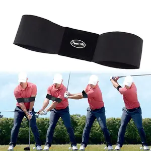 Adjustable Golf Swing Trainer Arm Band: Essential Golf Equipment for Perfect Swing Mechanics - Enhance Accuracy, Power, and Grip on the Golf Course and Driving Range, Ideal for Golf Clubs and Country Club Training Aids