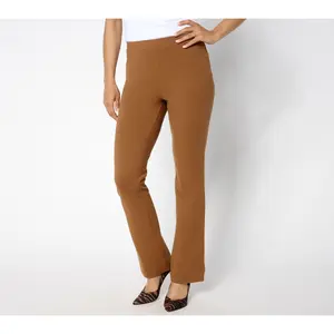 Women With Control Petite Knit Flare Pant