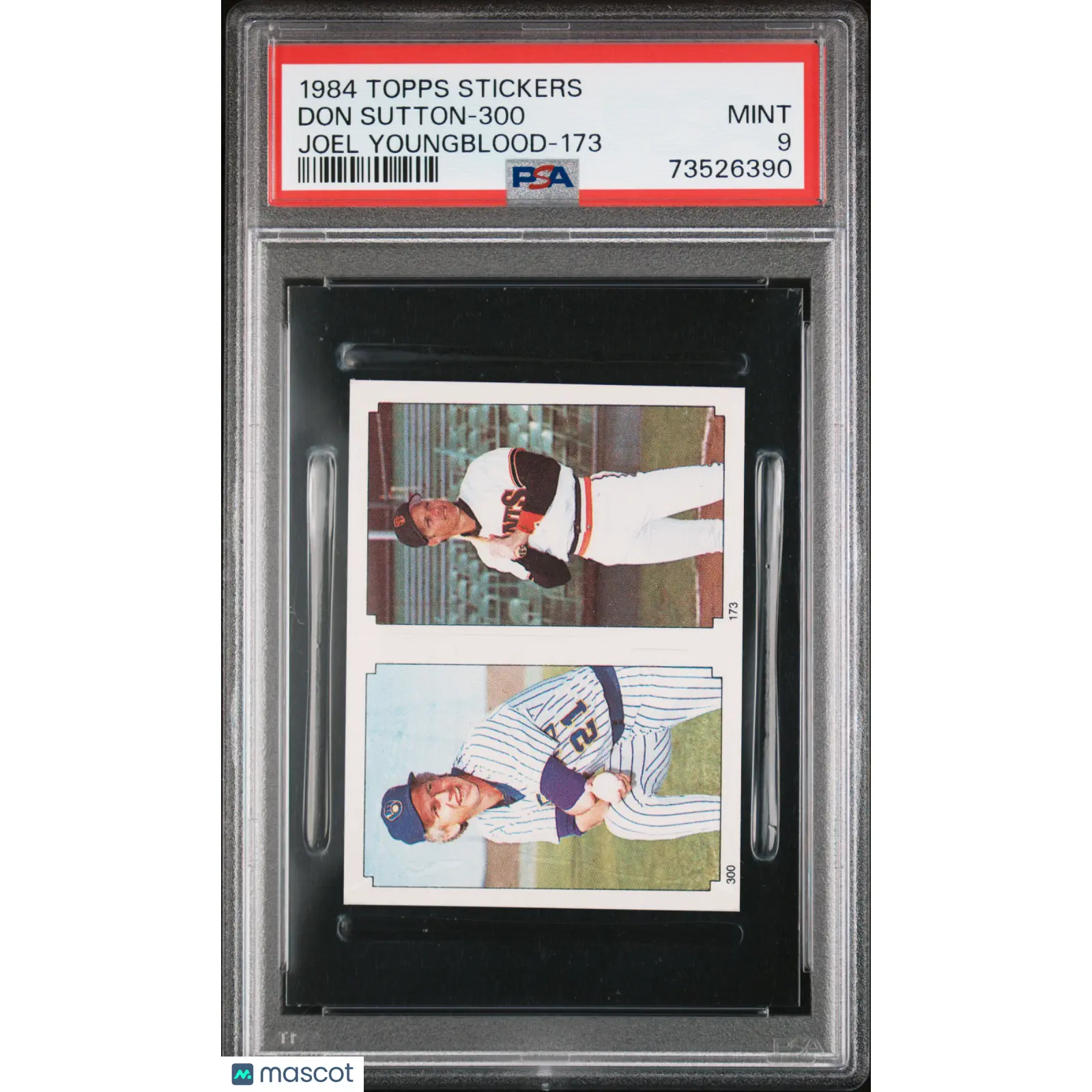 Don Sutton-300 PSA 1984 Topps Stickers Baseball 9 73526390 - TikTok Shop