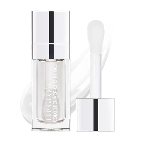 Halloween Fall Gift Hydrating Lip Glow Oil – Moisturizing, Tinted Lip Balm & Plumping Gloss – Long-Lasting, Non-Sticky, Nourishing Lip Oil For Winters