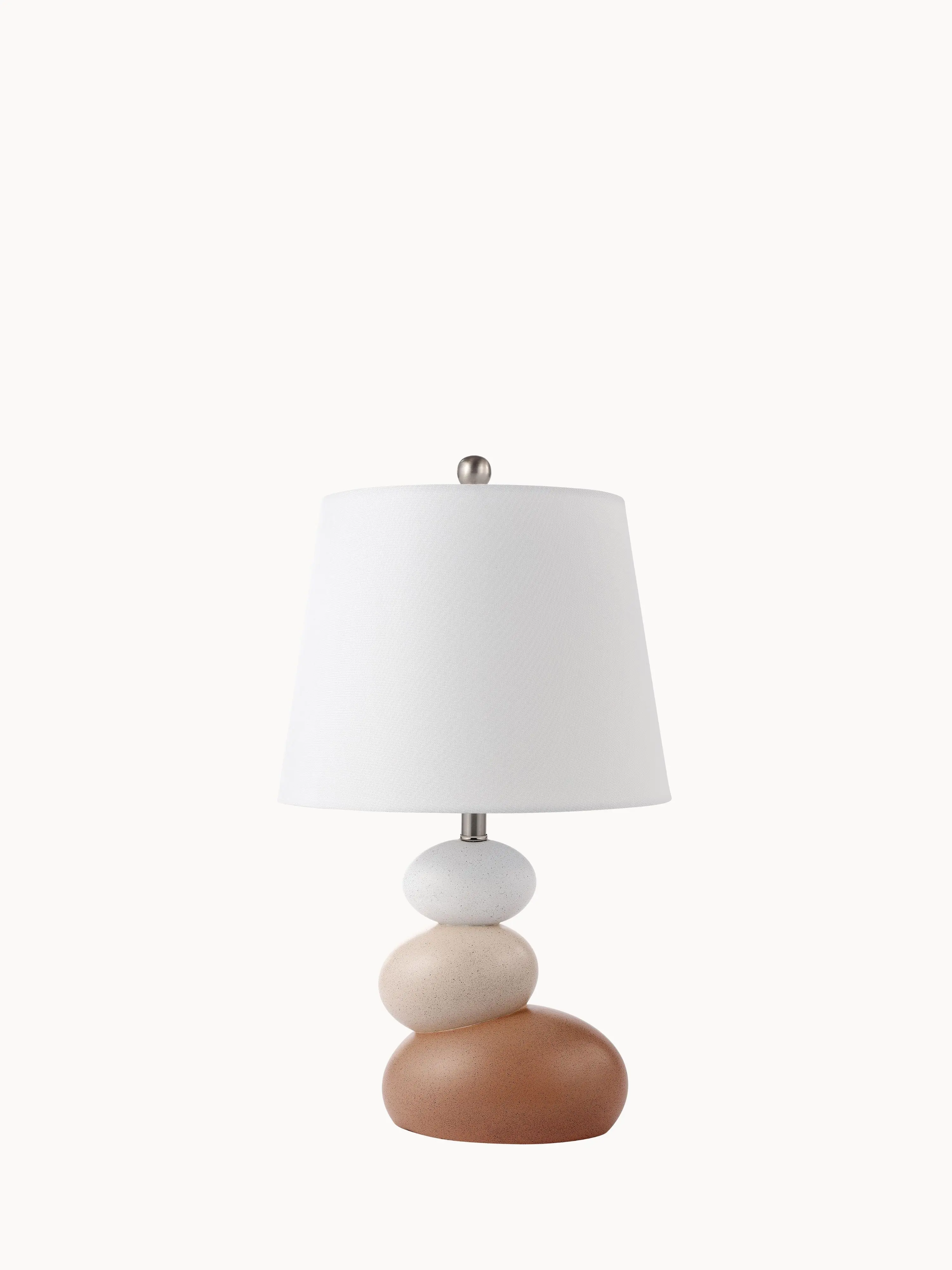 Norite Stacked Stone Table Lamp