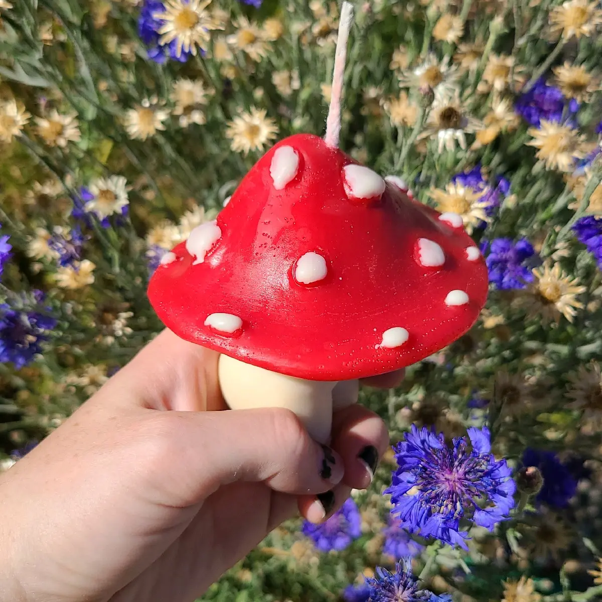 Mushroom Cottage-Core Candle Home Decor Mushroom Cottage-Core Candle Home Decor