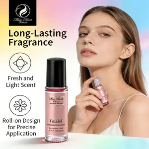 Women's Rollerball Perfume, Floral Scented Essential Oil Fragrance, 10ML Portable Long-Lasting, Air Freshener, Daily Use, Perfect Gift