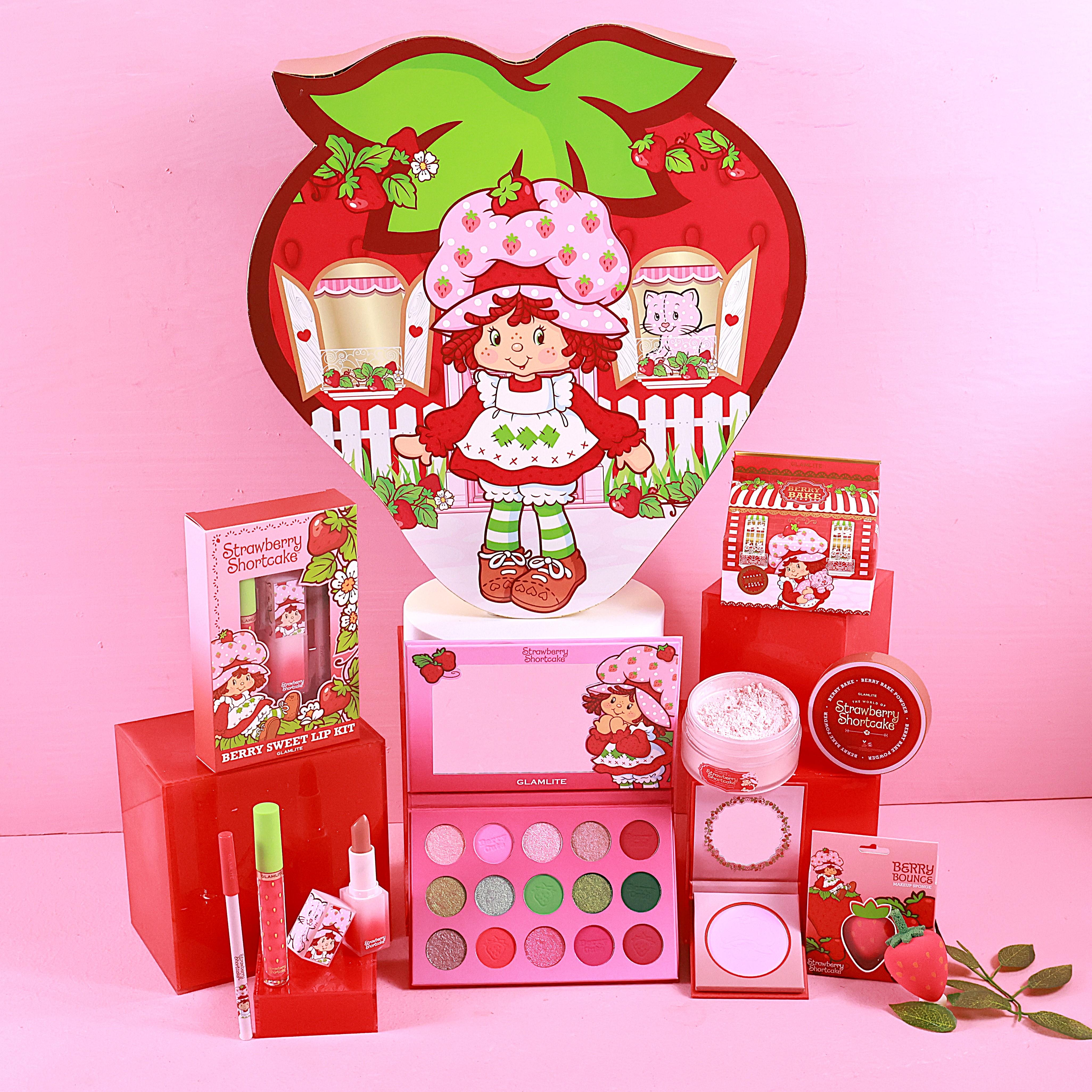 Strawberry Shortcake x Glamlite Makeup Set (Lip Care Duo NOT Included)