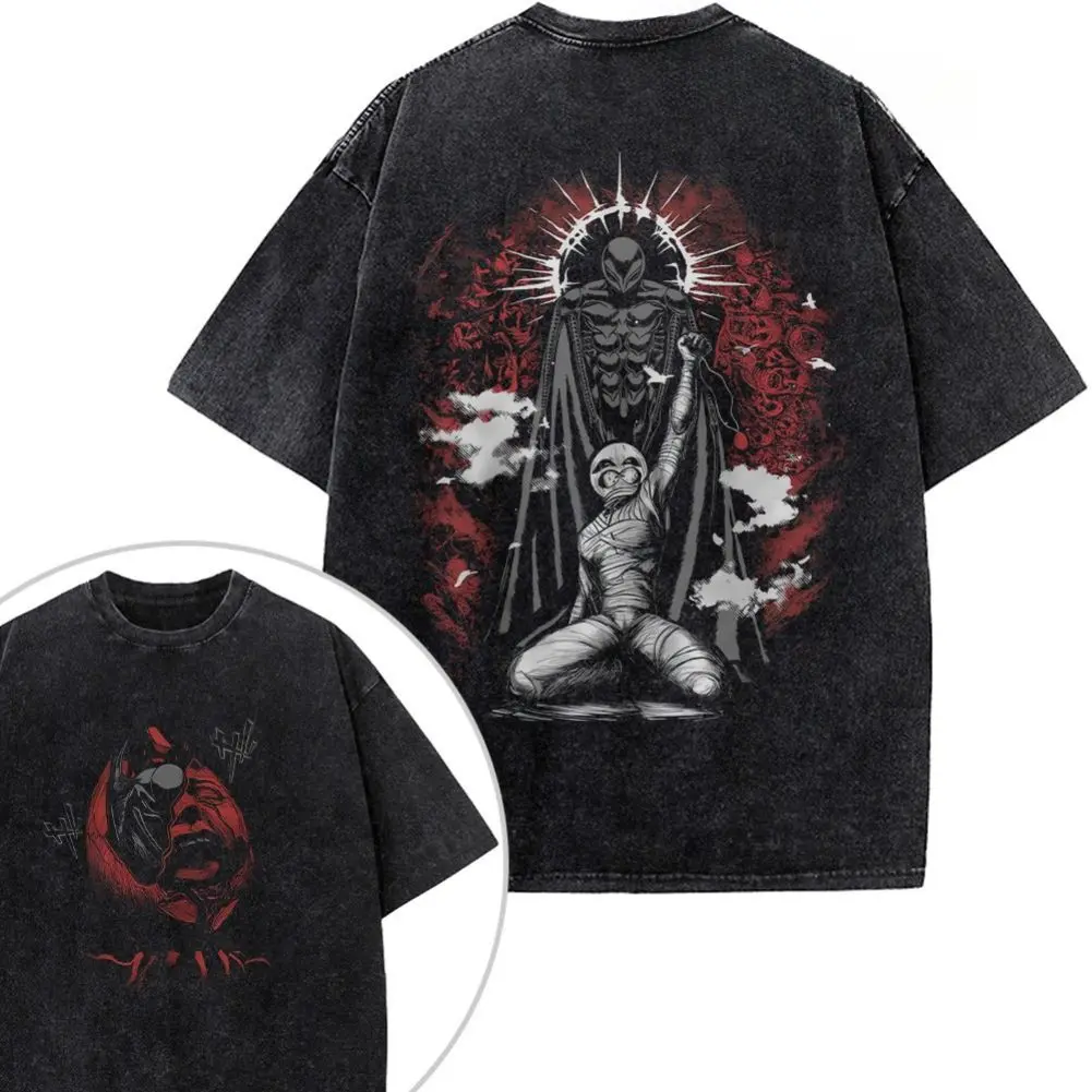 Griffith Two Side Tee, Berserk Anime Vintage Shirt, Gift for Men, Gift for Women, Crew Neck T-shirt, Trending T-shirt