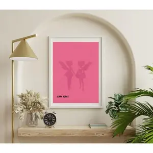 Drake Poster, For All The Dogs Poster, Girl Aesthetic, Pink Version, Album Poster, Music Poster, Posters for room, wall decor