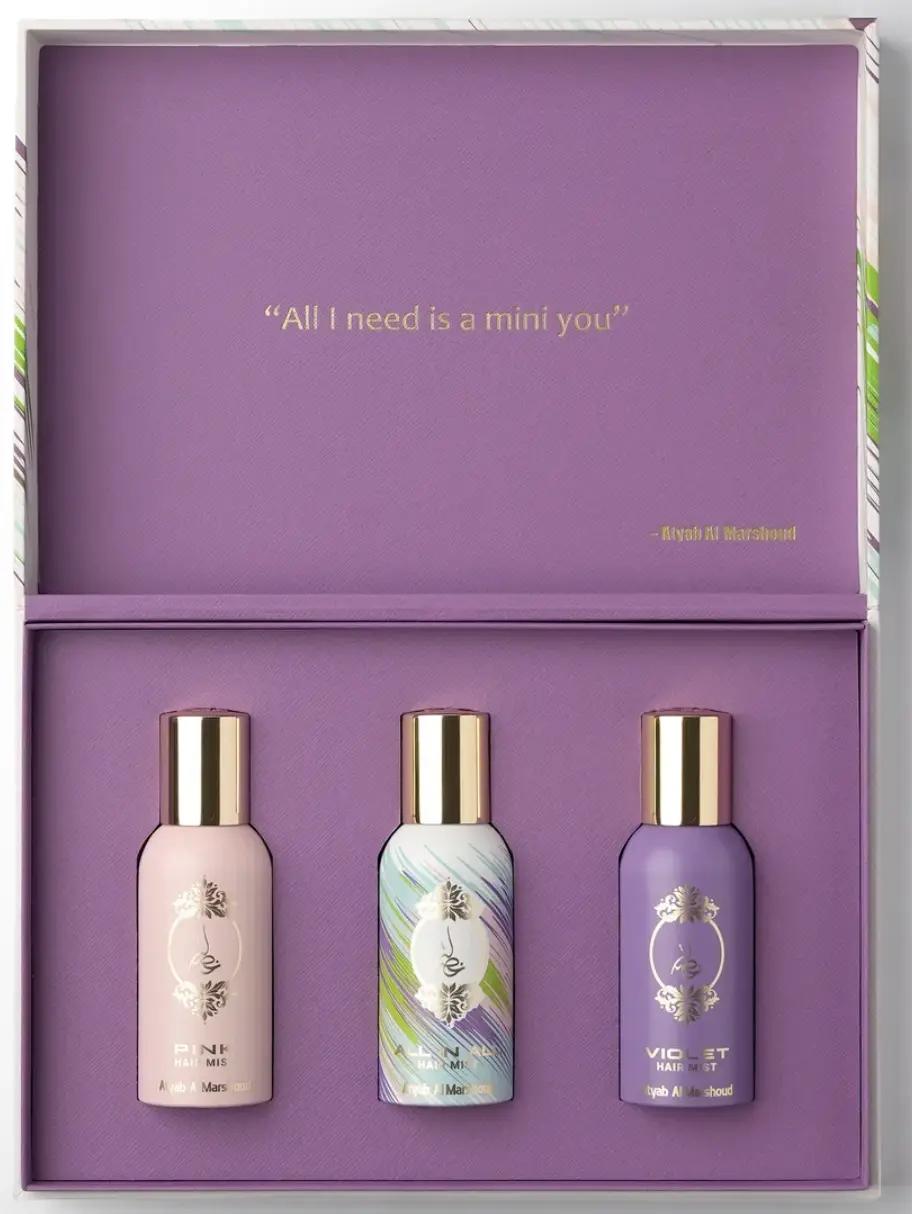 Atyab Al Marshoud All in All Hair Mist Gift Set 3 x 50ml
