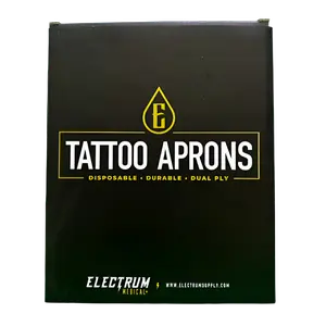 Electrum - Disposable Non-Woven Black Aprons