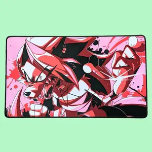 Helluva Boss Run Raged Out Loona Mouse Pad and Playmat Cartoon Desk Mat – Office Accessories, Gaming Room Essential, Desk Decorations, Work Supllies, Gift for Her/Him