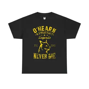 Legends Never Die Unisex 100 Percent Cotton Shirt Comfort