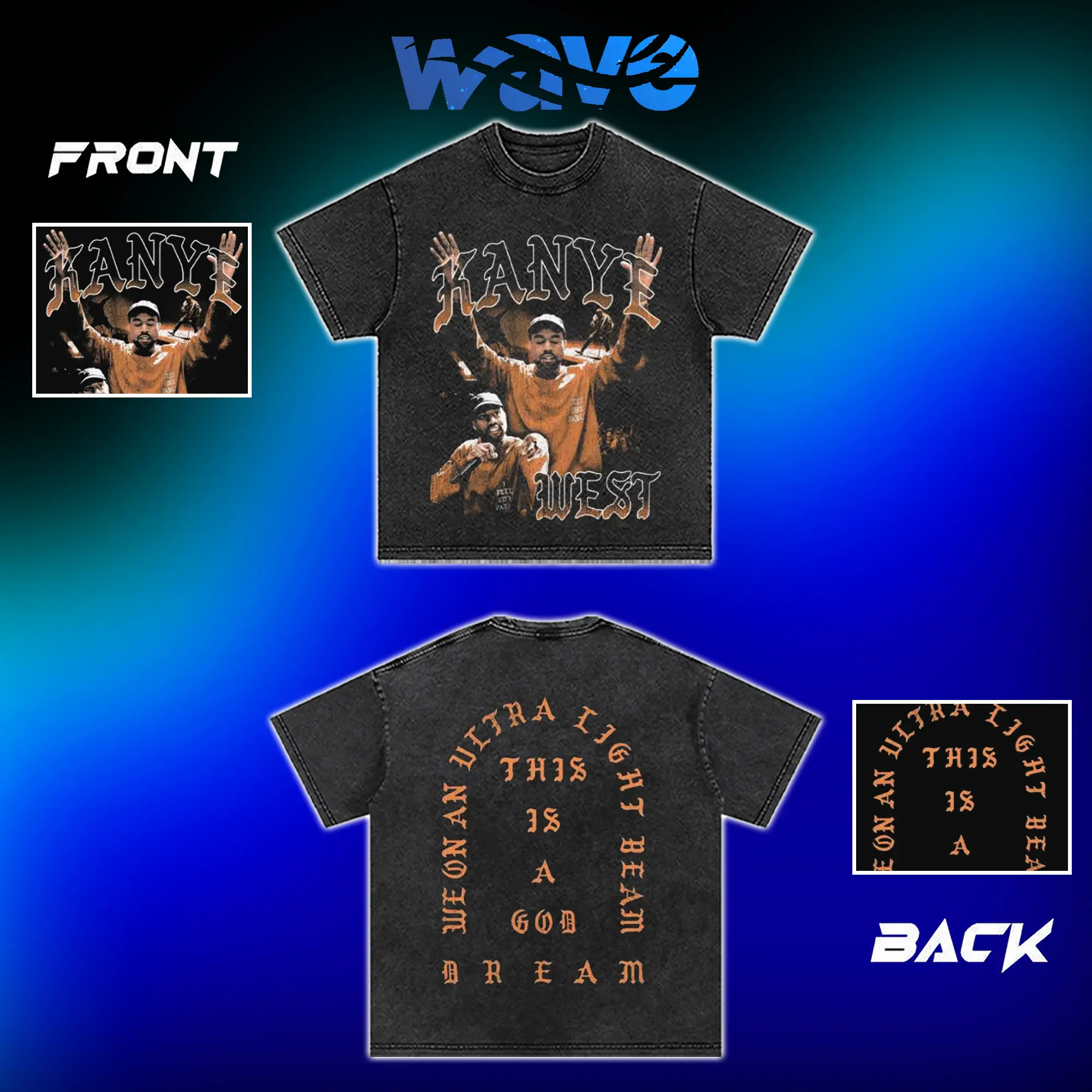 Wave - KANYE THE LIFE OF PABLO 11.7 Graphic Tanktop, washed shirt, hoodie, Vintage Hip Hop Soul Music Tee, Black Oversize Streetwear Shirt,Concert Fan Merch, Rap RnB Duo Graphic Tee, Gift for R&B Music Lovers,y2k