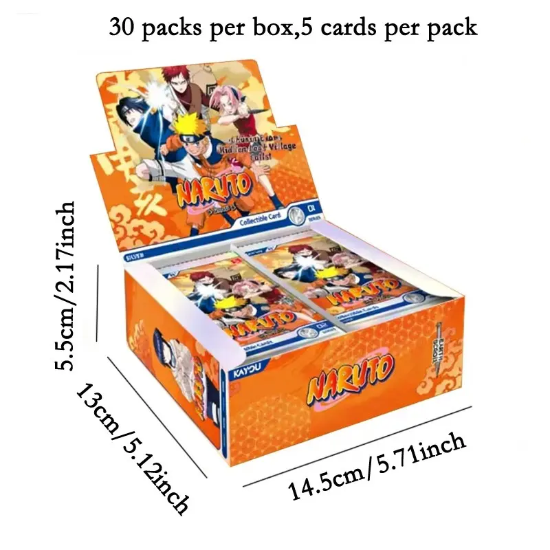 KAYOU Genuine Naruto Trading Card Collection Volume 1 Sealed TCG