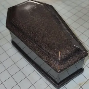 Coffin Shaped Trinket Box, Small Storage Container