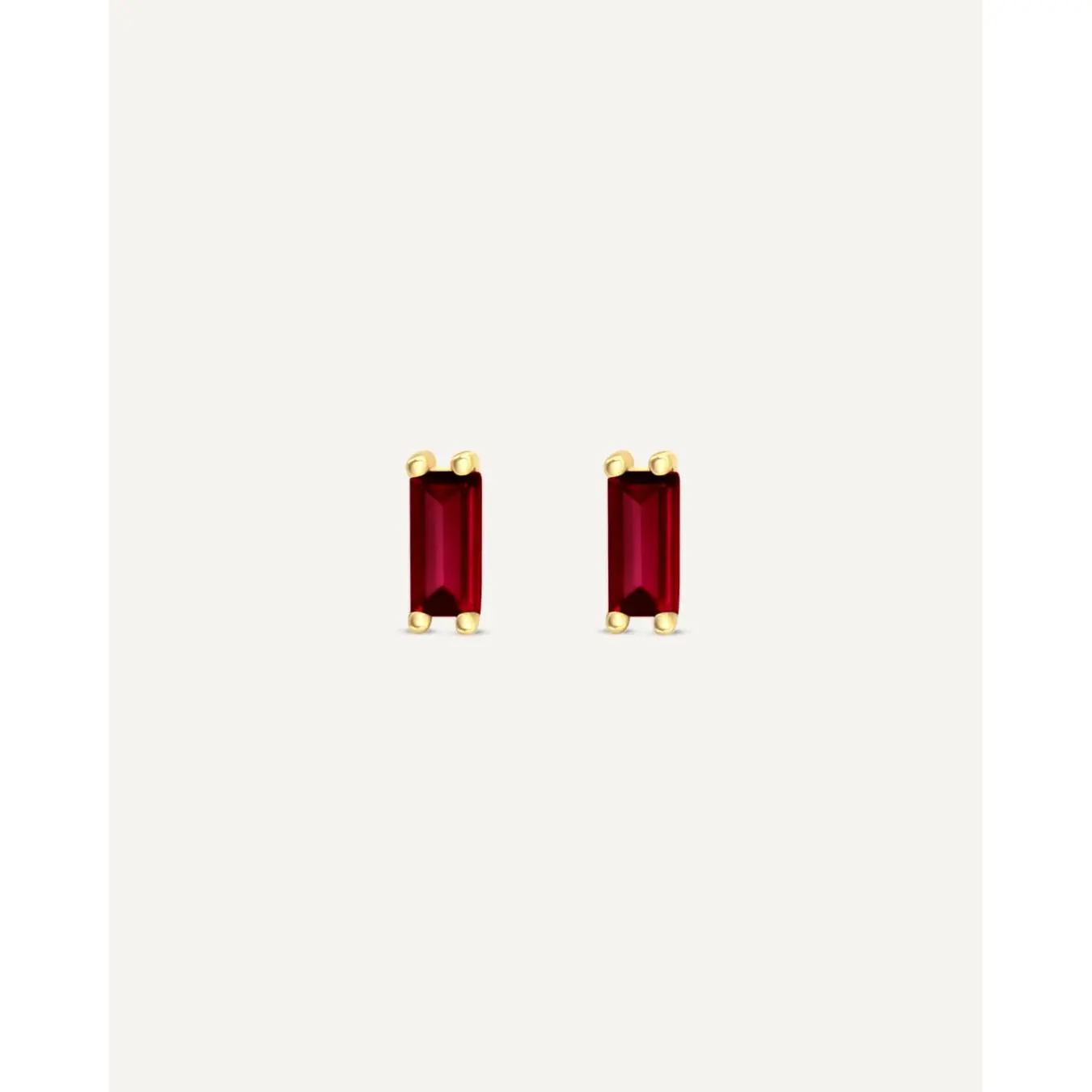 Ariella Garnet January Studs