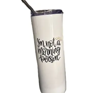 CustomCraft Tumbler Stainless Steel Drinkware Bottle for Travelers