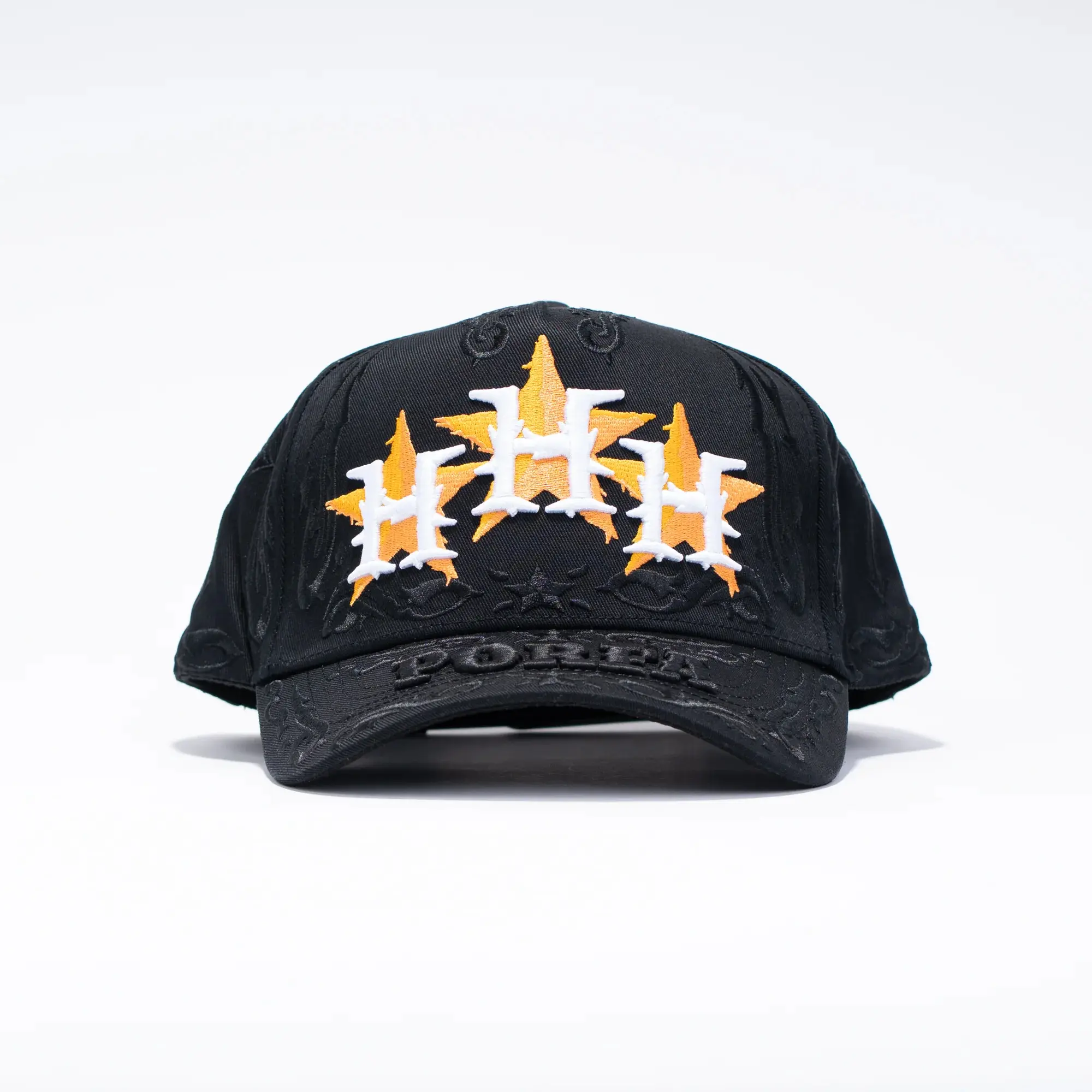 帽子 WEIRDO ROAD FREAK - CASQUETTE Black L RUDE Awakenings x PORFA Snapback Hat - Triple H Houston Black