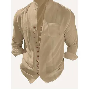 Autumn Trendy Men's Vintage Casual Long Sleeve Shirt