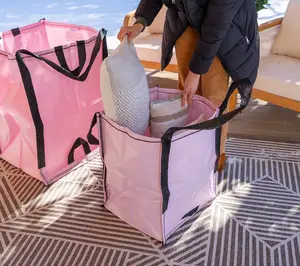 DuraSack Set of 2 Home & Yard Bags (1) 48 Gallon & (1) 22 Gallon