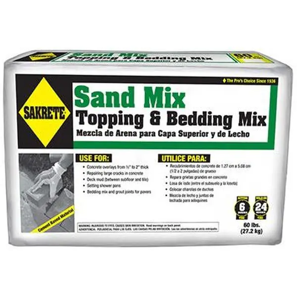 212 MAIN 60 lbs. Sand Mix (Model 65306217) - Joint Grout, Flagstone Bedding Mix, 1/2 to 2 in. Thickness for Walkways & Concrete Overlaying