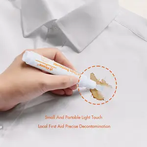 3/5Pcs Stain Bleach Pen,Portable Travel Bleach Pen for Clothing Stain Removal,Clothes Stain Remover Pen Grease Stain Remover Wash Free Laundry Clean Pen Instantly Remove Stains Decontamination