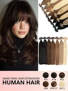 U Tip Hair Extensions Human Hair. Smooth and invisible, with high-end quality and easy wear-and-go design. Elegant and stylish, perfect for parties, helping you create a chic and gorgeous hairstyle in seconds.