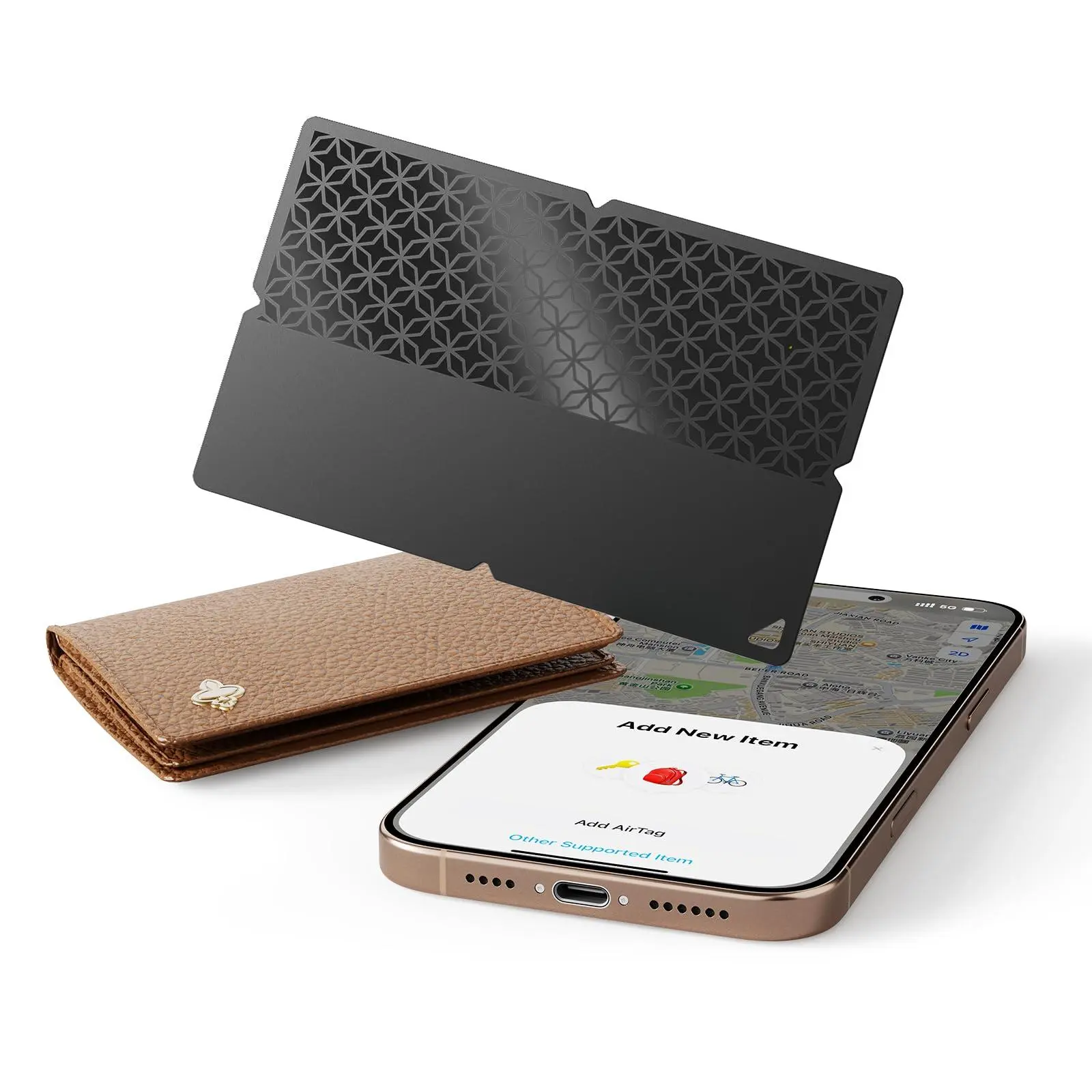 2025 [apple Mfi Certified] (ios Only) Smart Finder For Find My Card Wallet Gps  5-10 Years Keys And Item Locator Bags Passport