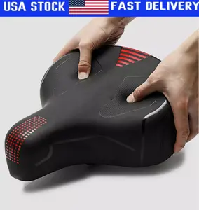 Oversized Bike Seat for Men&Women Comfort, Extra Wide Soft Bicycle Seat Cushion
