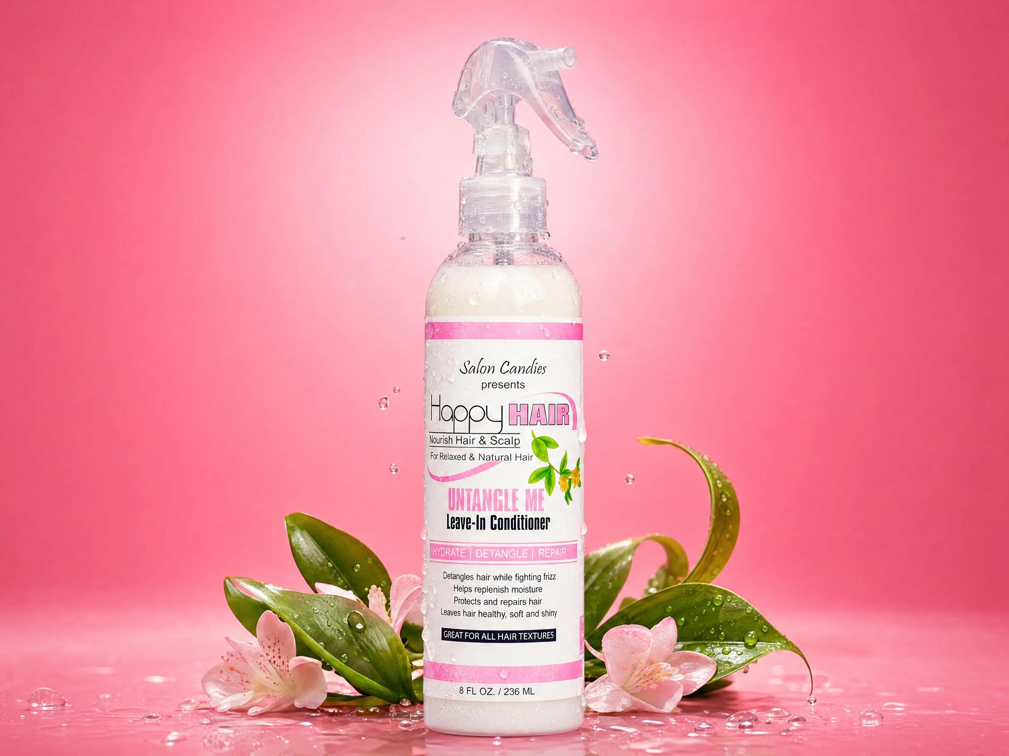 Happy Hair Untangle Me Leave-In Conditioner