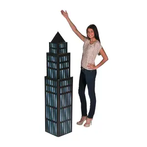 6 Ft. Small Skyscraper Cardboard Cutout Stand-Up